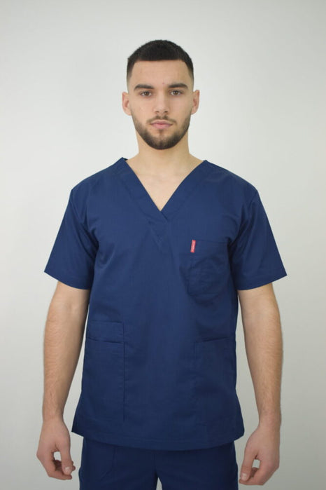 Uniforma Unisex Croiala Simpla Dreapta Bleumarin