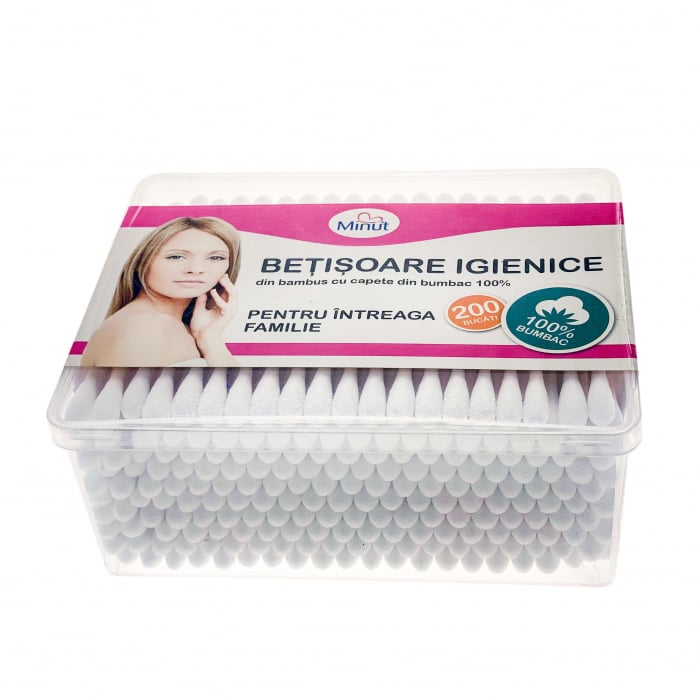 Betisoare Igienice Pentru Urechi Minut x200buc