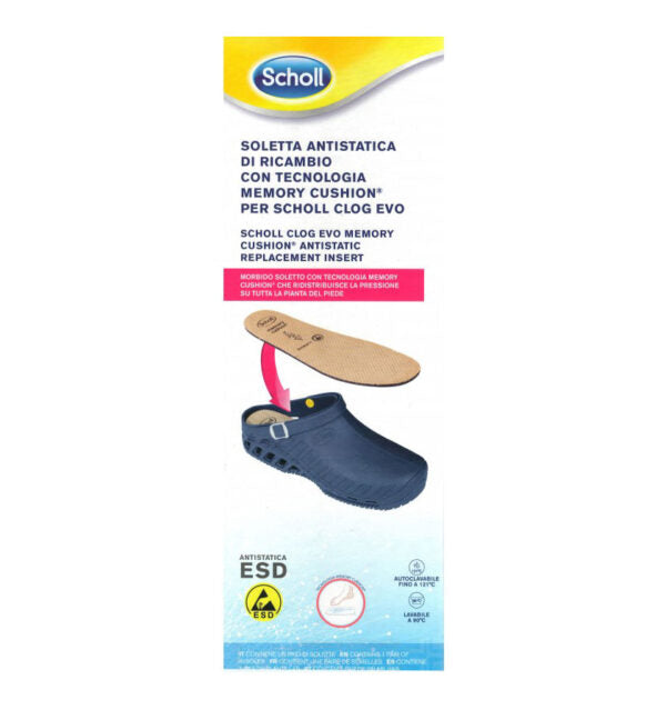 Taloneta Antistatica Pentru Saboti Medicali Scholl Clog Evo