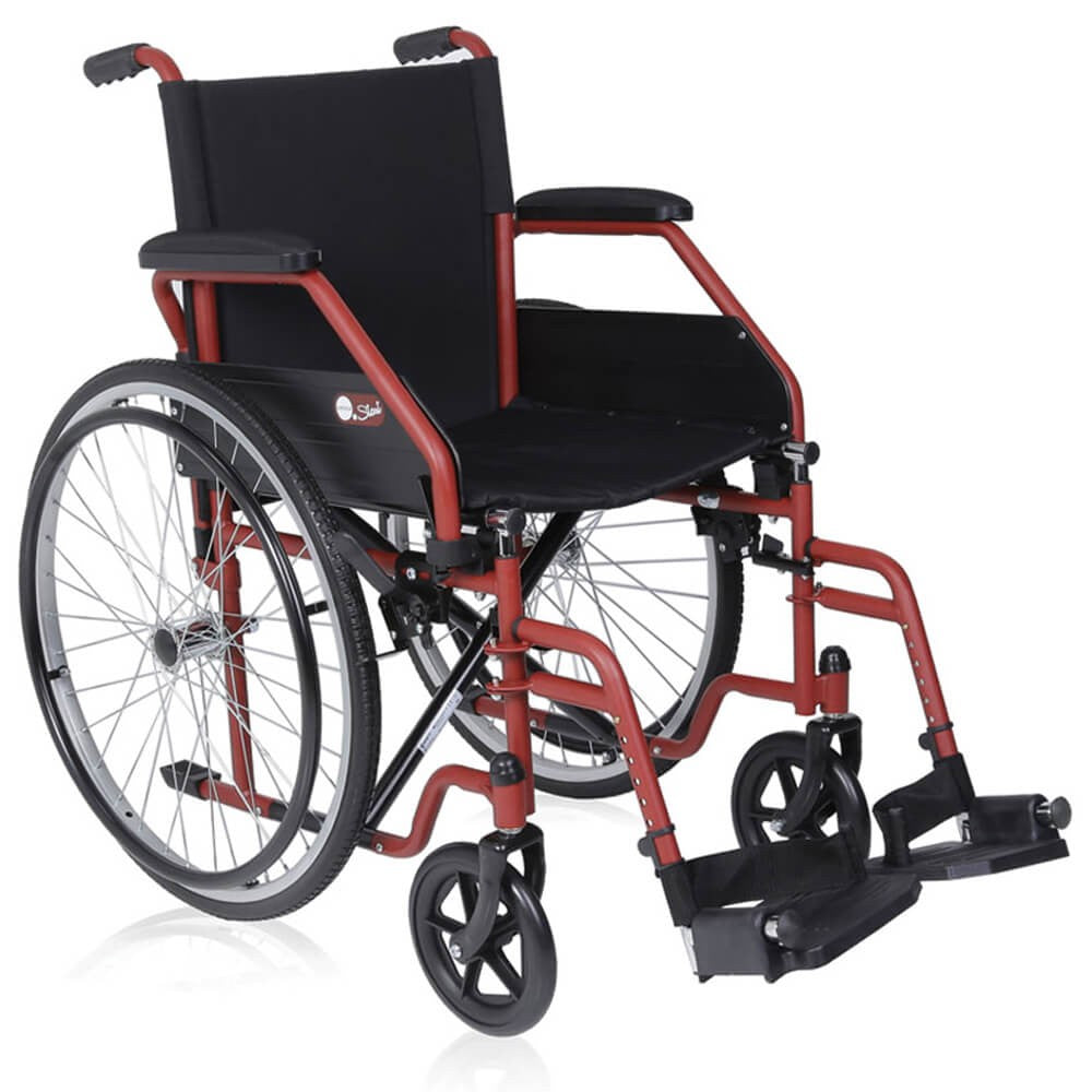 Carucior Transport Pacient Moretti CP100R Start Cadru Red Pana la 120kg