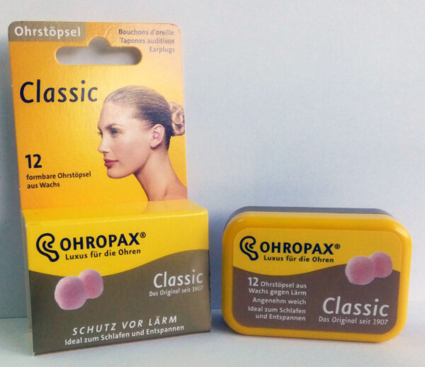 Dopuri din ceară pentru urechi Ohropax Classic