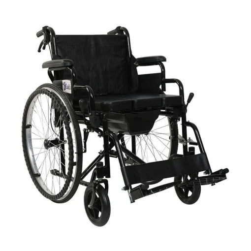 Fotoliu Rulant Din Otel Cu Toaleta Case G120 Pana la 120kg