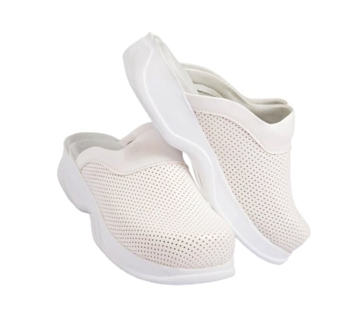 Papuci Medicali Ortopedici Pentru Dama Albi SupportLine SBT-001
