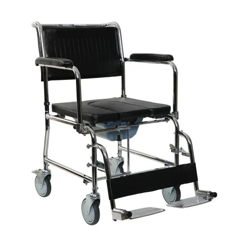 Scaun De Toaleta Tapitat cu Roti si Pliabil Case G125