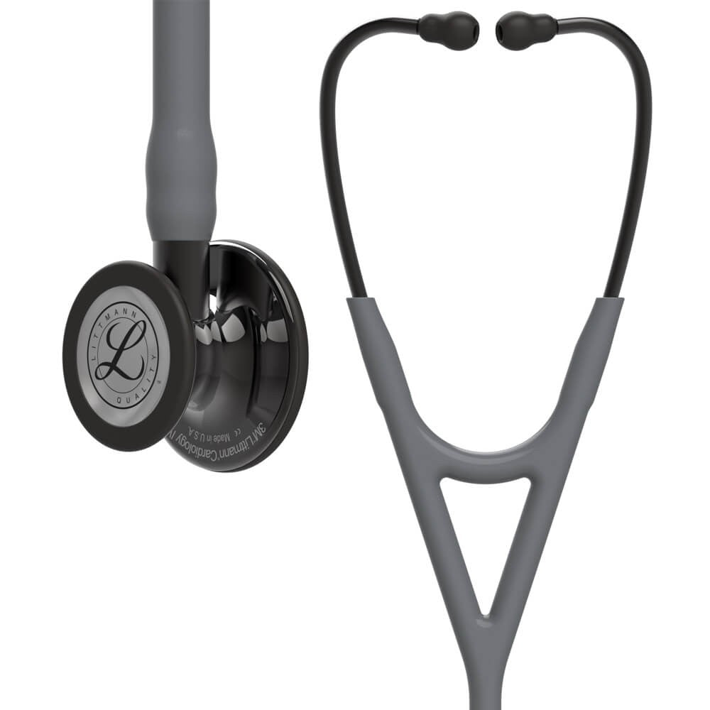 Stetoscop 3M™ Littmann® Cardiology IV Gri Si Capsula Fumurie (Gray/High-Polish Smoke)