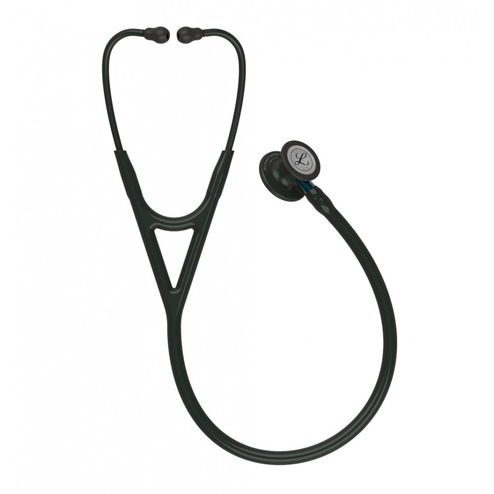 Stetoscop 3M™ Littmann® Cardiology IV Negru Complet/Albastru (Black/Black/Blue)