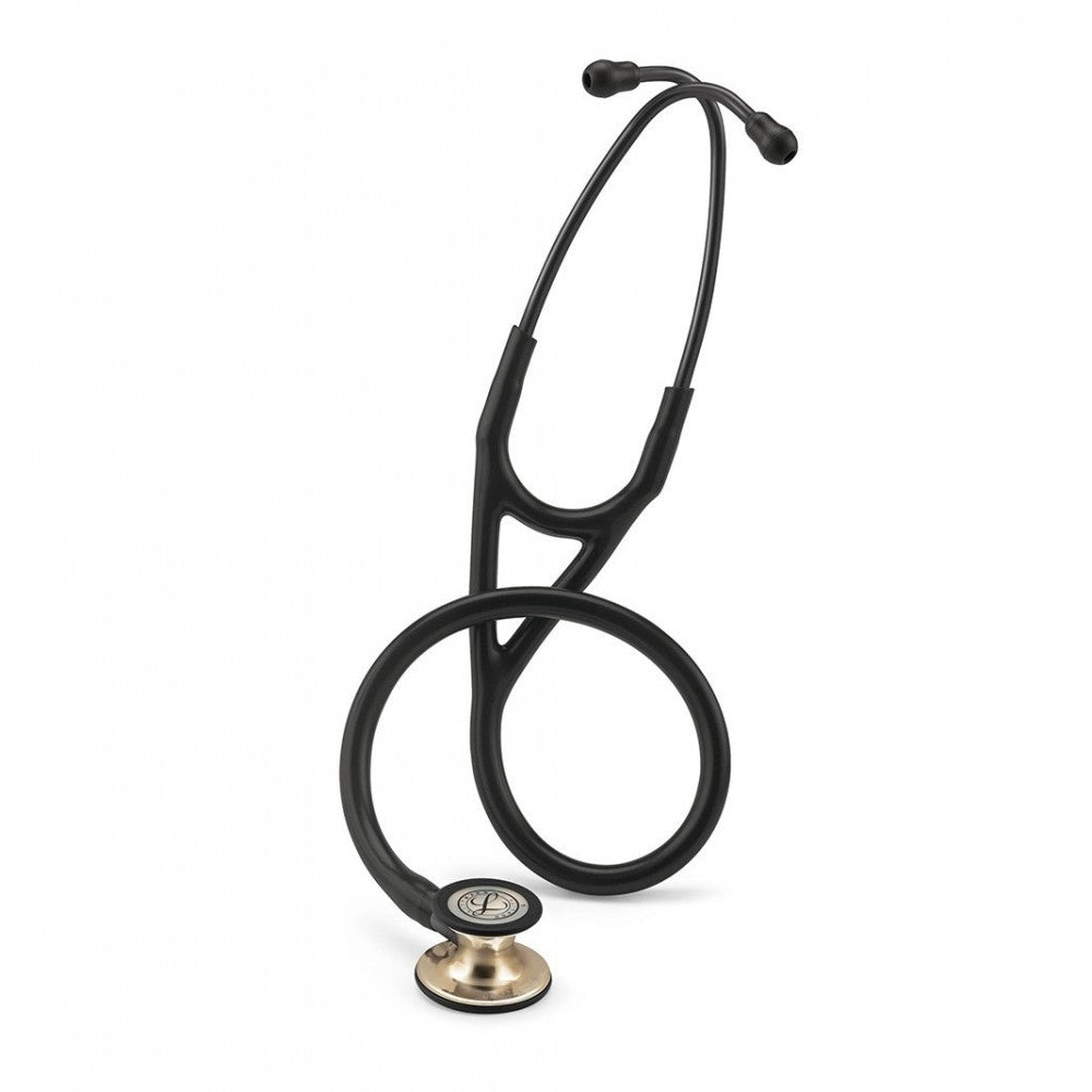 Stetoscop 3M™ Littmann® Cardiology IV Negru/Fumuriu Si Capsula Sampanie (Black/Smoke/Champagne)