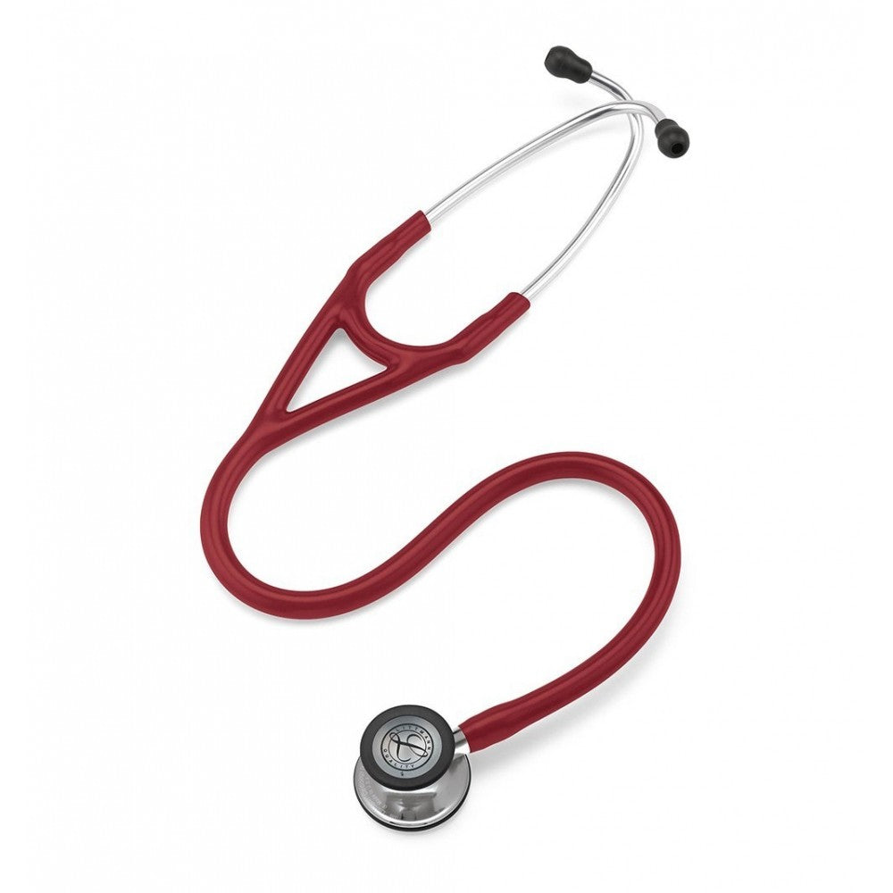 Stetoscop 3M™ Littmann® Cardiology IV Rosu Burgundia Si Capsula Oglinda (Burgundy/Mirror)