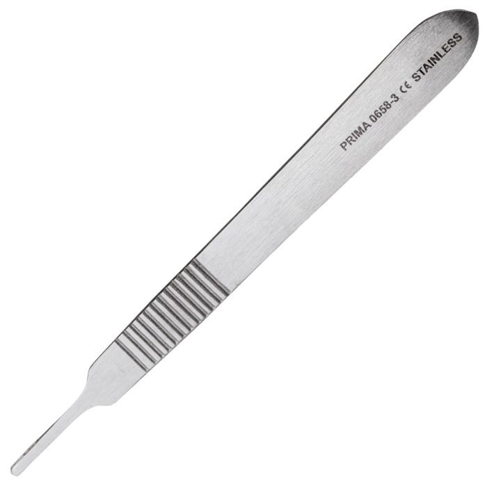 Maner Din Inox Pentru Lame Bisturiu De Unica Folosinta