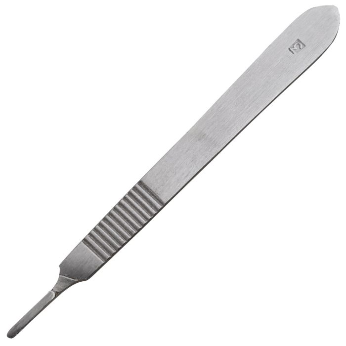 Maner Din Inox Pentru Lame Bisturiu De Unica Folosinta