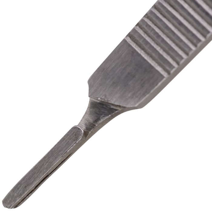 Maner Din Inox Pentru Lame Bisturiu De Unica Folosinta