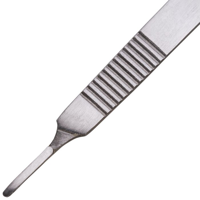 Maner Din Inox Pentru Lame Bisturiu De Unica Folosinta