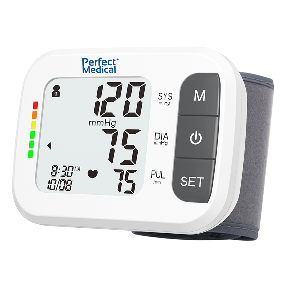 Tensiometru Automat de Încheietură Perfect Medical® cu Funcție de Memorie