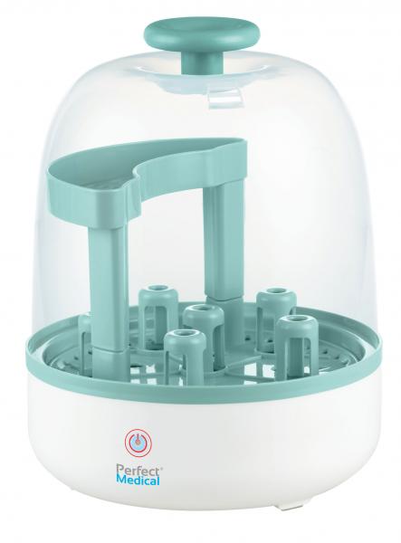 Sterilizator Biberoane și Tetine Perfect Medical® Cu Sterilizare Ultra Rapida BPA 0% Putere 500W