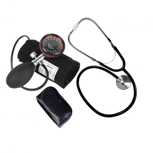Tensiometru Mecanic Profesional Perfect Medical® cu un Tub Si Stetoscop Avizat Medical