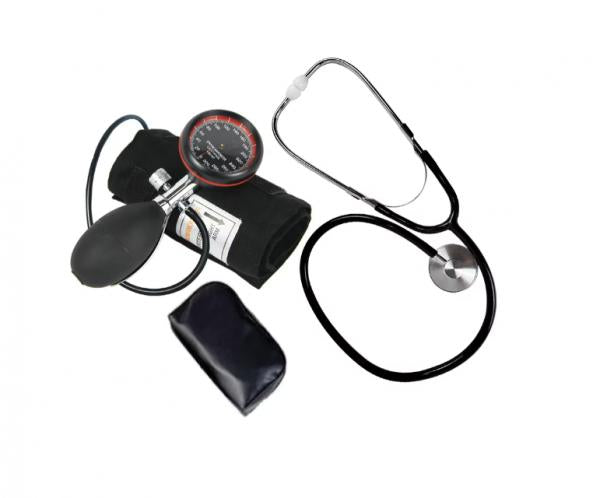 Tensiometru Mecanic Profesional Perfect Medical® cu un Tub Si Stetoscop Avizat Medical