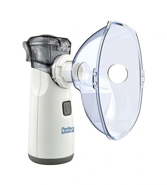Nebulizator Aerosol Silentios Cu Ultrasunete Perfect Medical® PM-35 Portabil Cu Tehnologia Mesh