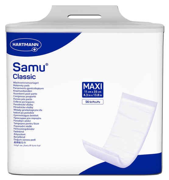 Tampoane Igienice Pentru Lauze Samu Classic Maxi Hartmann