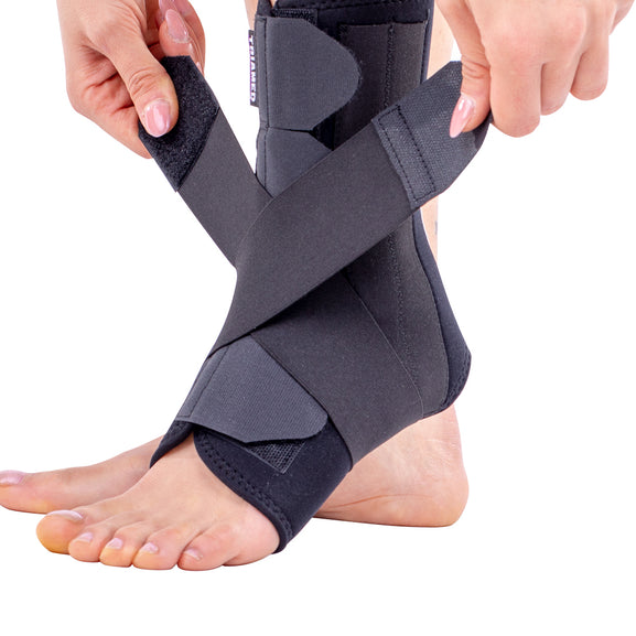 Orteză Pentru Gleznă Mobilă Cu Atele Metalice ANKLEFIX STRONG SRT313