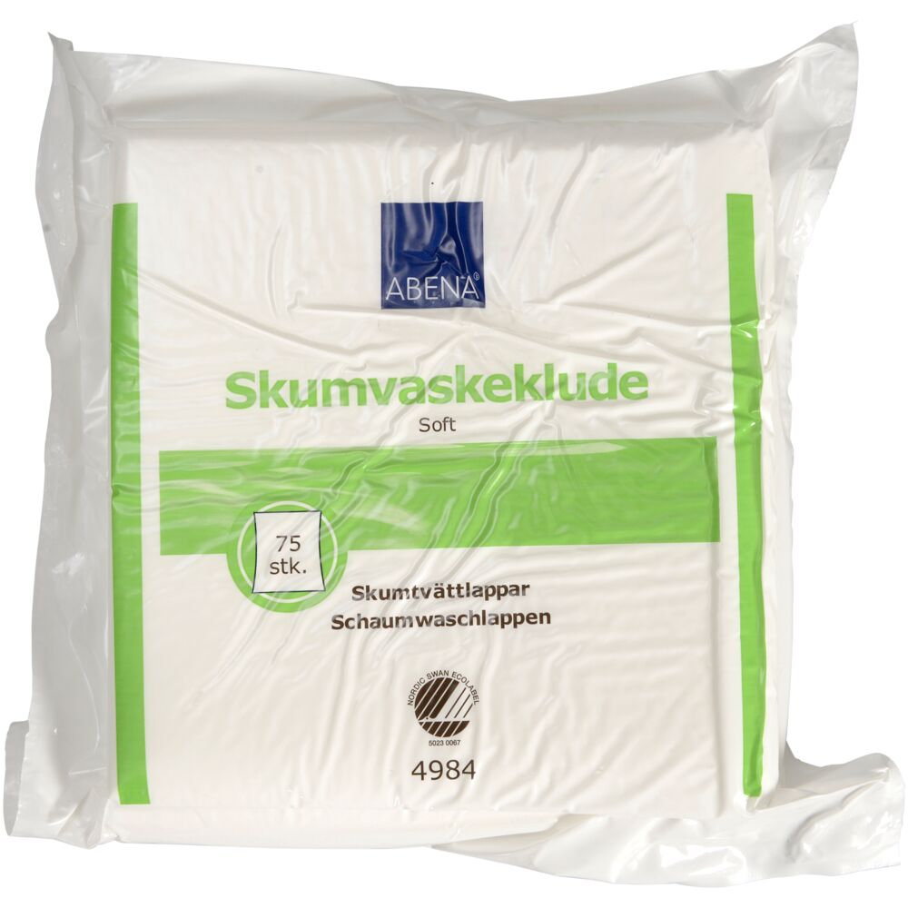 ABENA Buretei Moi Pentru Spalarea Corpului 19x19 cm x 2.8 mm 75 buc