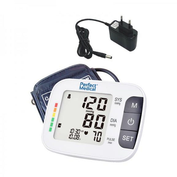 Tensiometru de brat Perfect Medical® PM-26 Cu Adaptor Priza Senzori De Inalta Precizie Avizat Medical