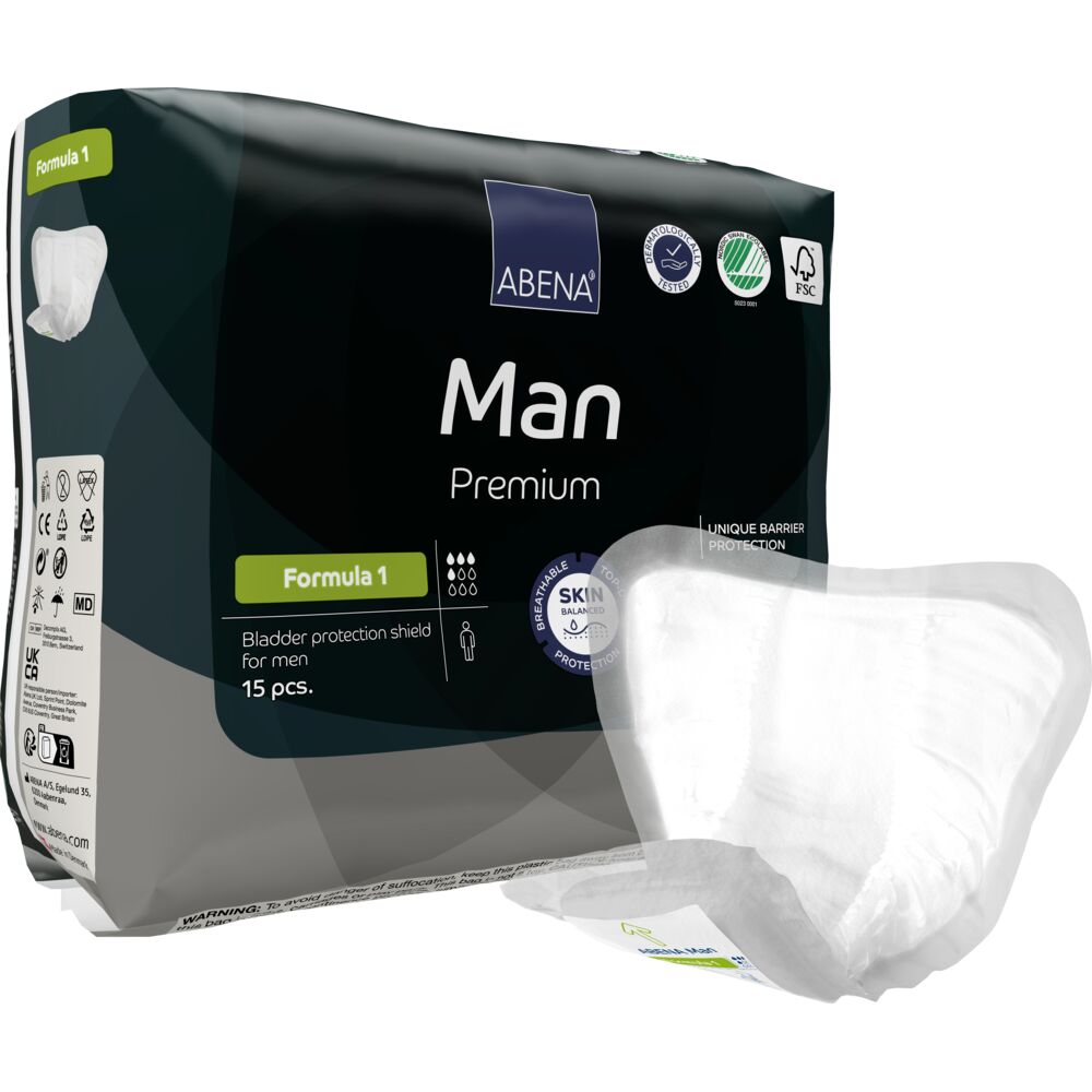 ABENA Man Absorbante Premium Masculine 450ml 15buc