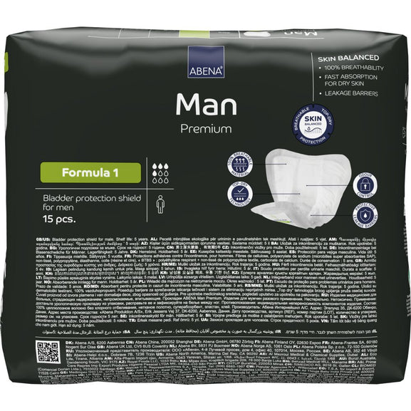 ABENA Man Absorbante Premium Masculine 450ml 15buc