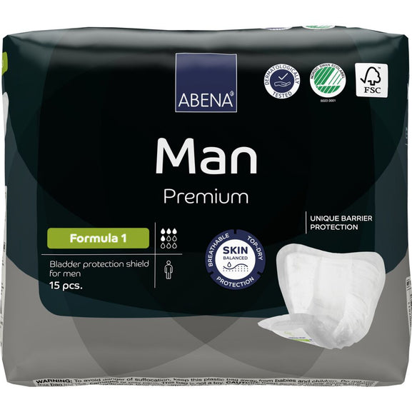 ABENA Man Absorbante Premium Masculine 450ml 15buc