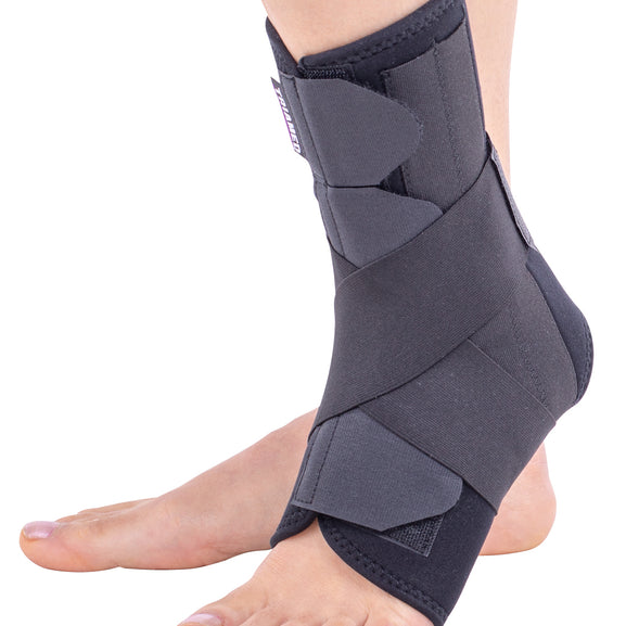 Orteză Pentru Gleznă Mobilă Cu Atele Metalice ANKLEFIX STRONG SRT313