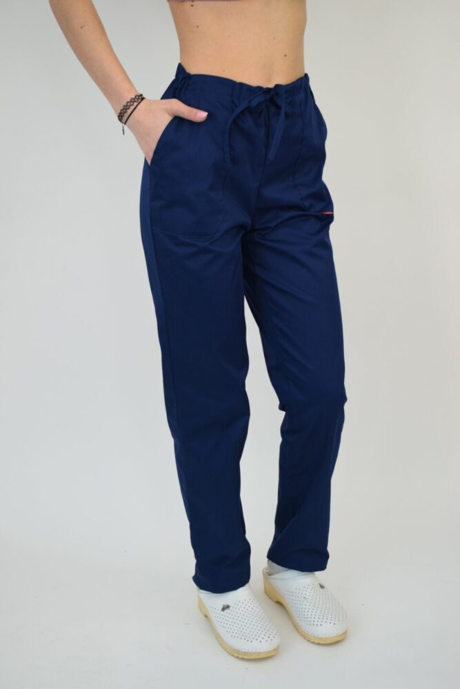 Uniforma Unisex Croiala Simpla Dreapta Bleumarin