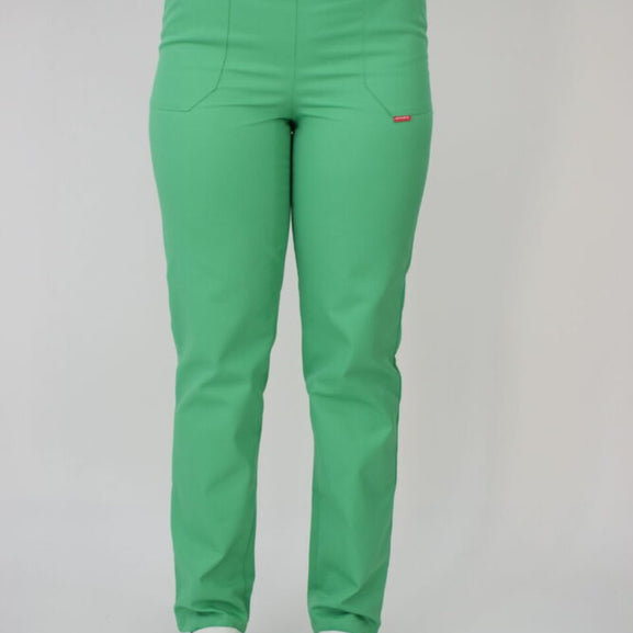 Uniforma Pentru Femei Model A02BC Verde Deschis Cu Pantaloni