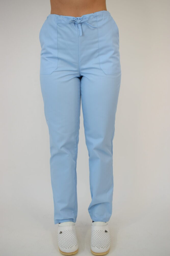 Uniforma Unisex Croiala Simpla Dreapta Bleu Deschis