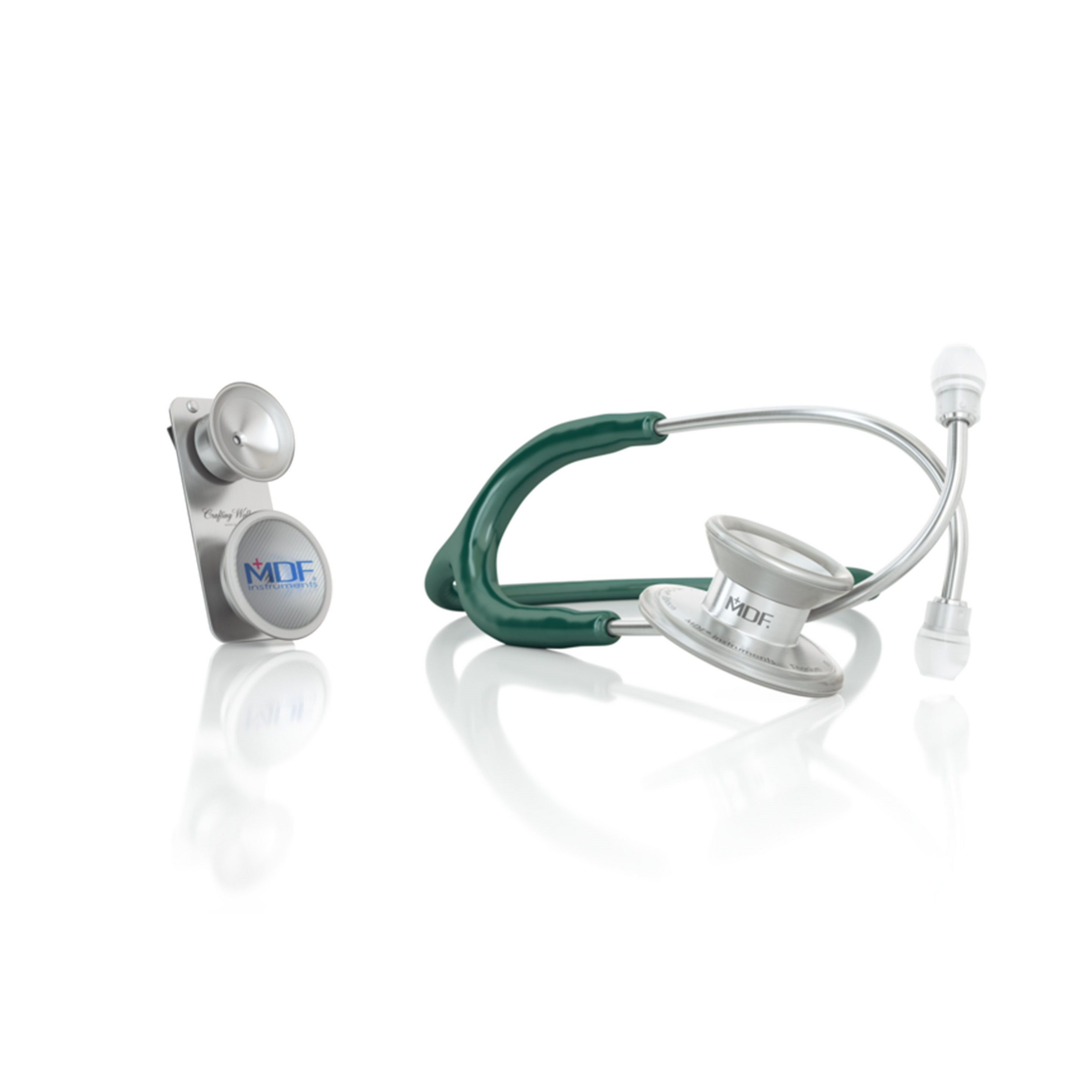 Stetoscop MDF Epoch Titanium Aqua Green