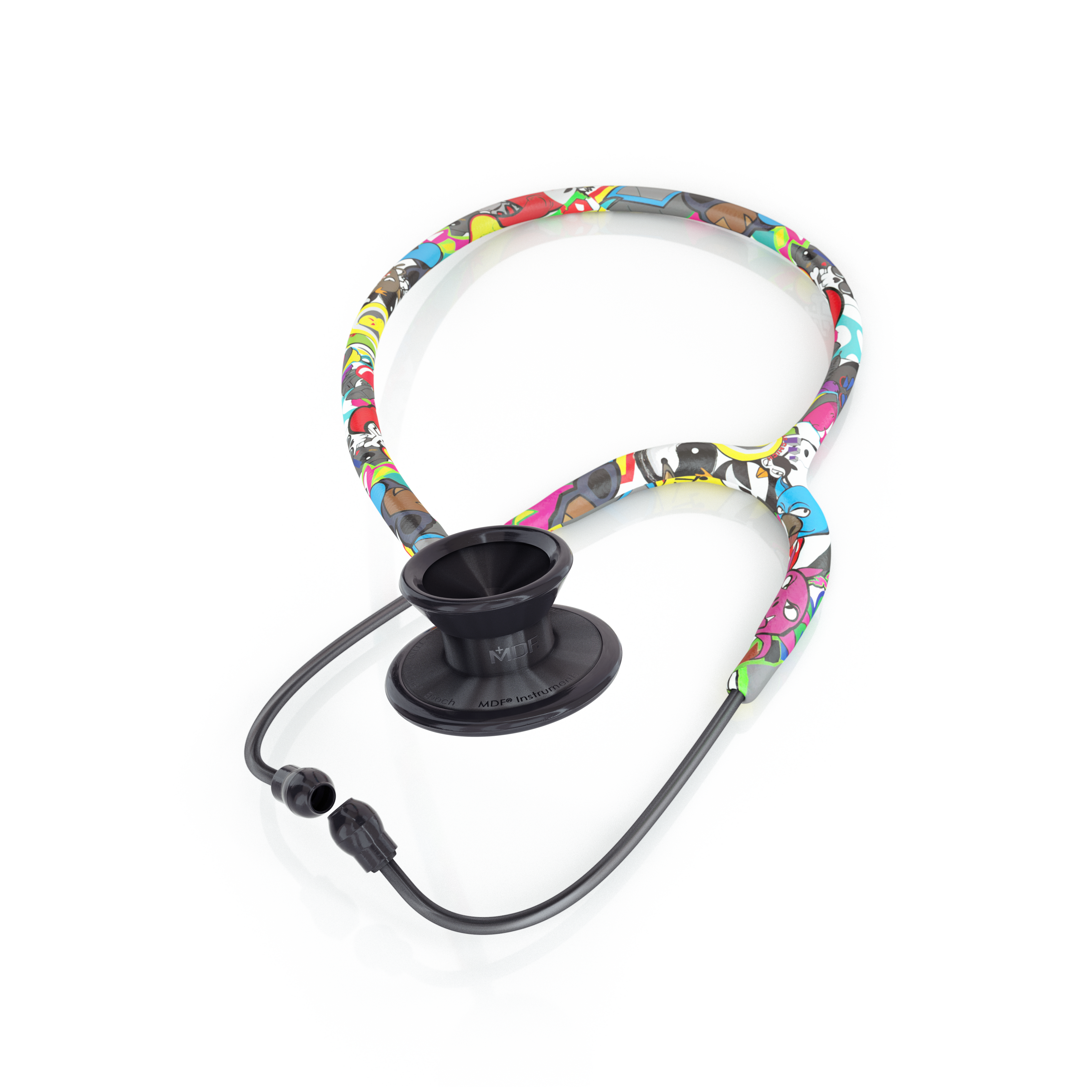 Stetoscop MDF Epoch Titanium Graffiti BlackOut Limited Edition