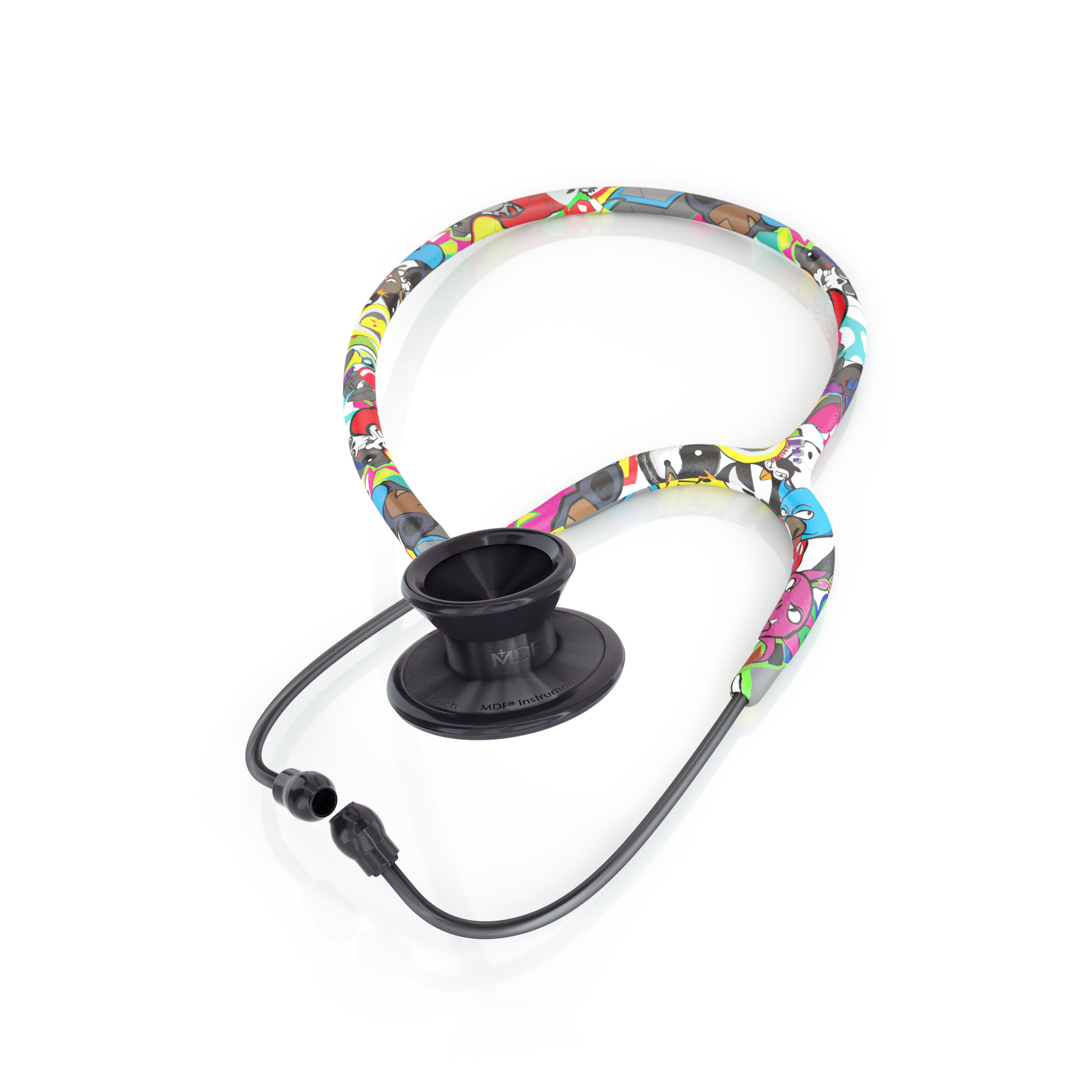 Stetoscop MDF Epoch Titanium Graffiti BlackOut Limited Edition