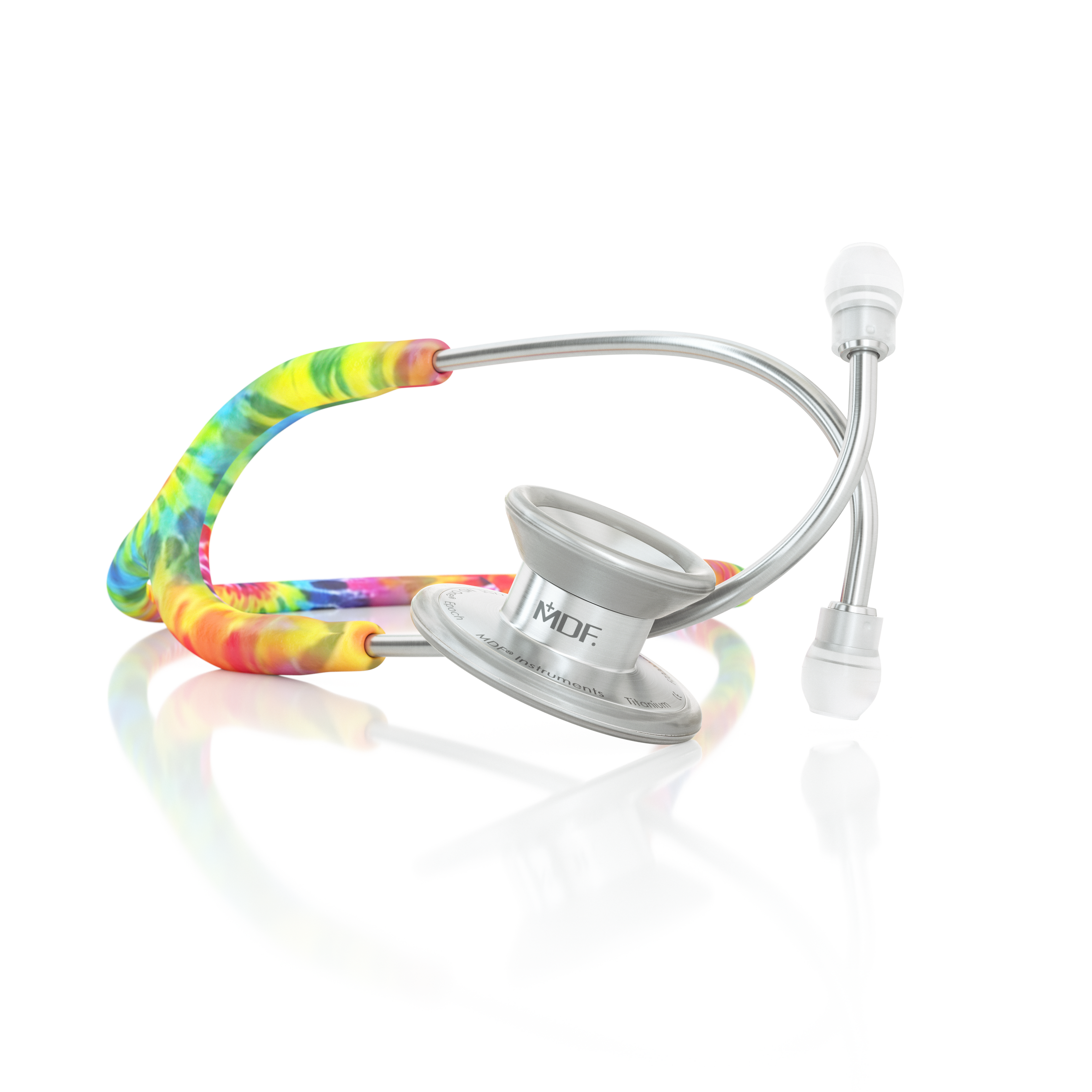 Stetoscop MDF Epoch Titanium Tie Dye Silver Limited Edition