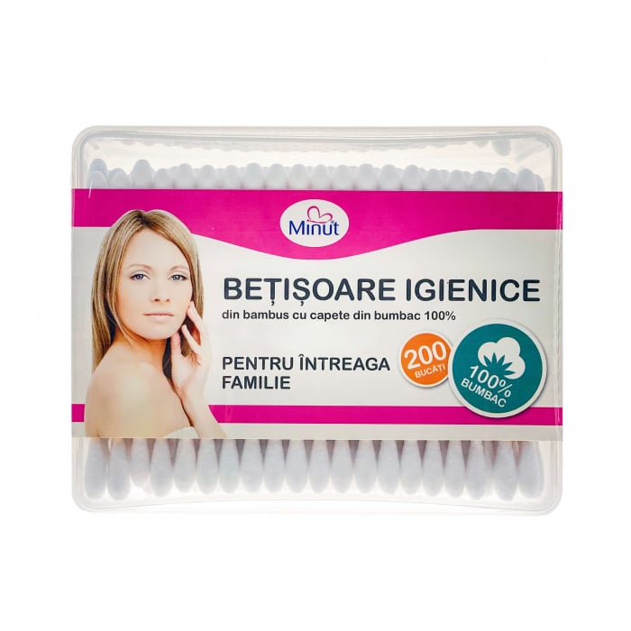 Betisoare Igienice Pentru Urechi Minut x200buc