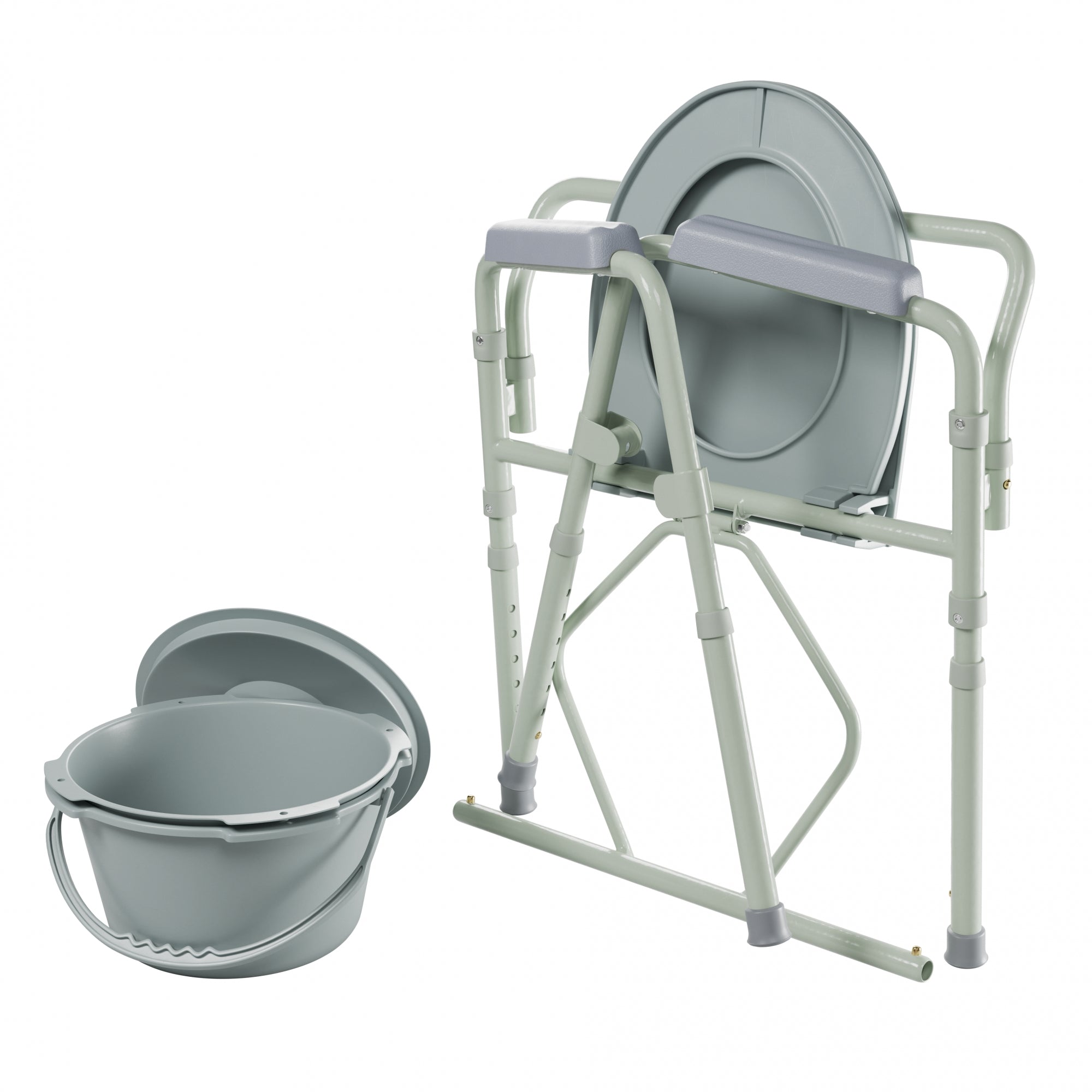 Scaun de Toaleta Pliabil Usor si Compact Pana la 135kg Kid-Man