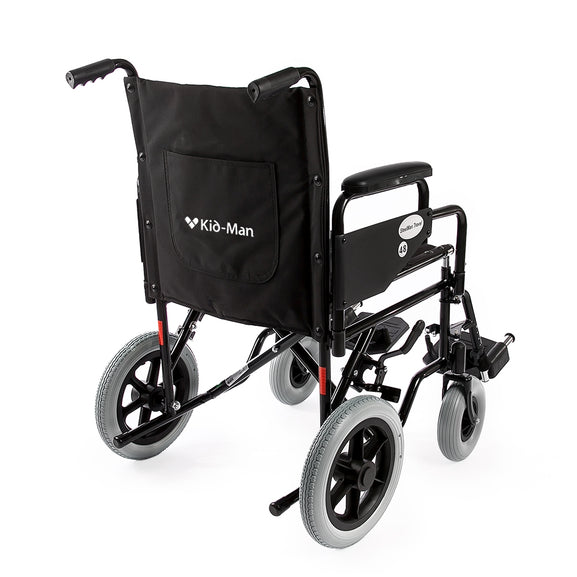 Scaun cu Rotile de Tranzit STEELMAN Travel Kid-Man
