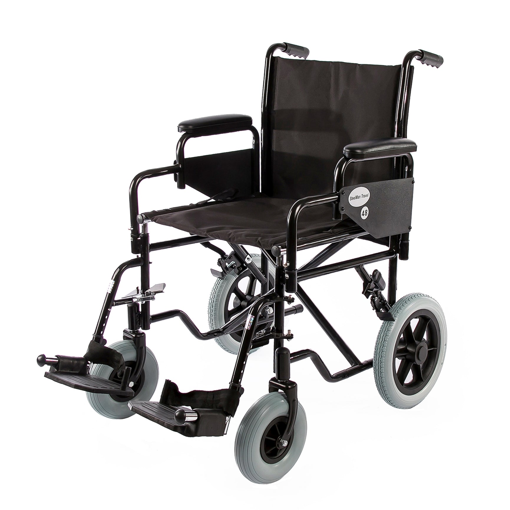 Scaun cu Rotile de Tranzit STEELMAN Travel Kid-Man