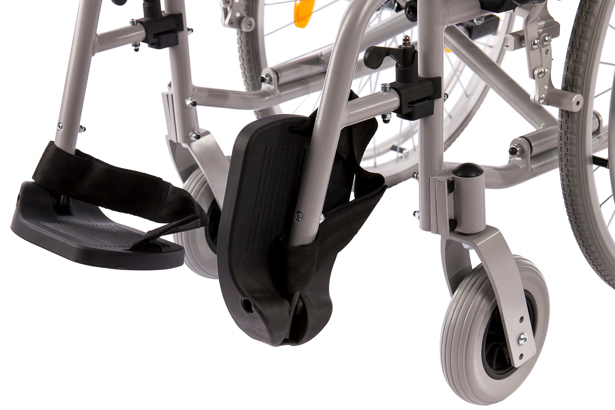 Scaun cu Rotile  din Aluminiu  Kid-Man LightMan Start Pana la 125kg
