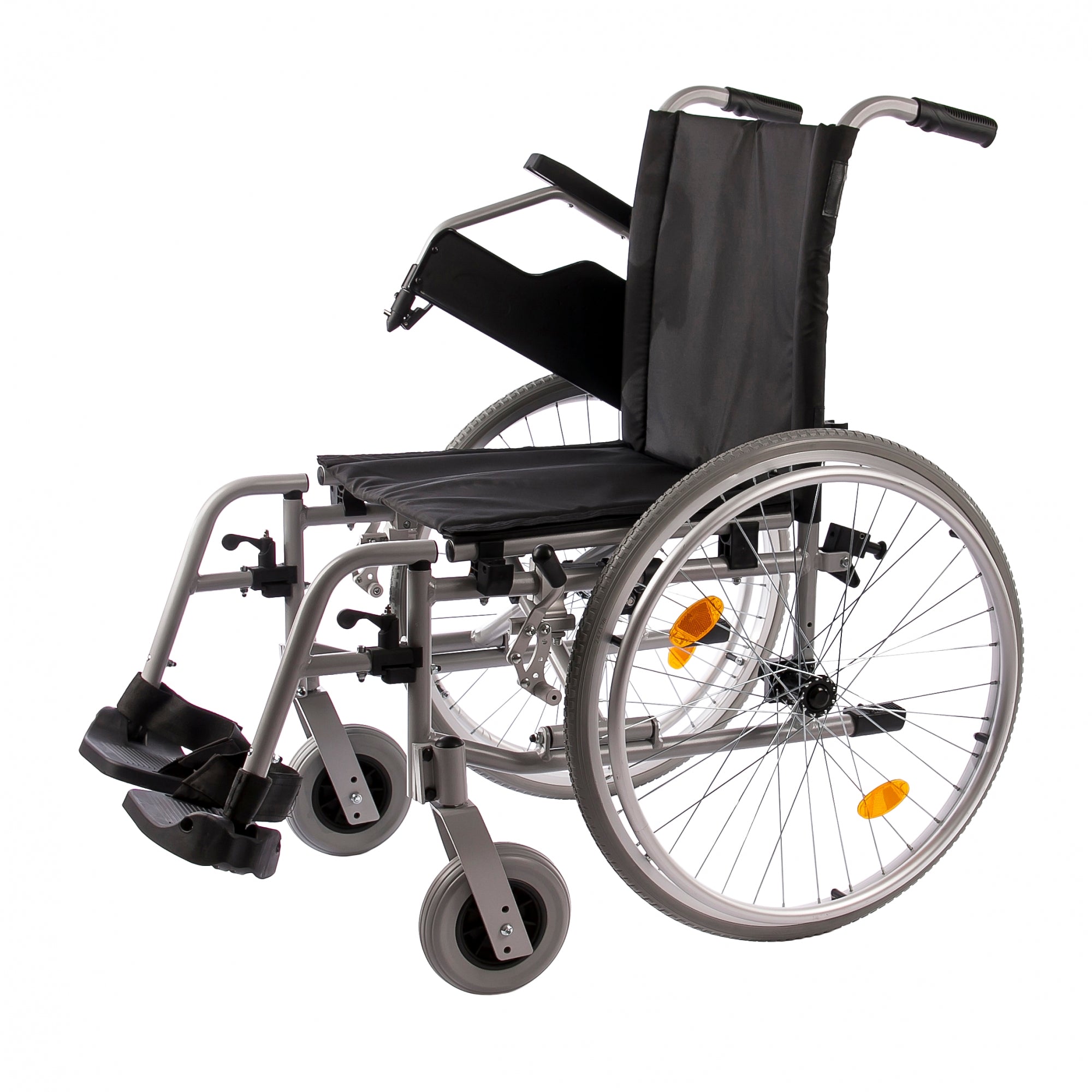Scaun cu Rotile  din Aluminiu  Kid-Man LightMan Start Pana la 125kg
