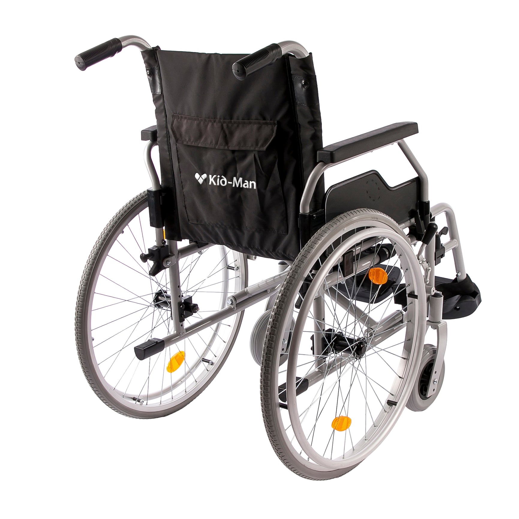 Scaun cu Rotile  din Aluminiu  Kid-Man LightMan Start Pana la 125kg