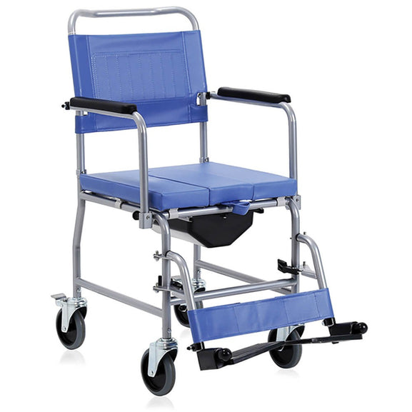 Scaun De Toaleta Din Otel Cu 4 Roti Si Frana Moretti RC310 Pana la 135kg