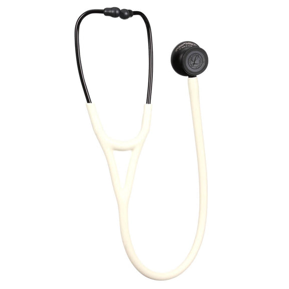 Stetoscop 3M™ Littmann® Cardiology IV Alb Cu Tub Satinat Si Capsula Negru Mat (Alabaster/Black Matte/Satin Finish)