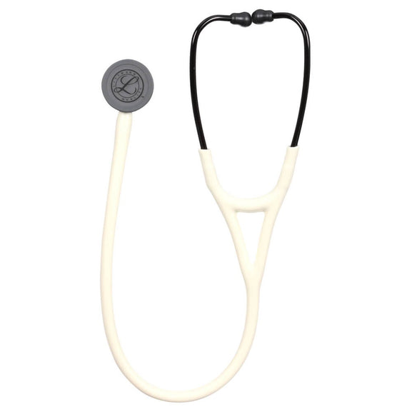 Stetoscop 3M™ Littmann® Cardiology IV Alb Cu Tub Satinat Si Capsula Negru Mat (Alabaster/Black Matte/Satin Finish)