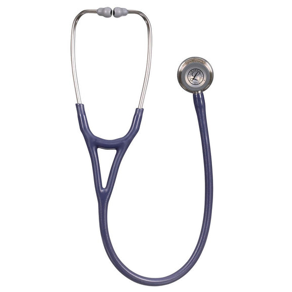 Stetoscop 3M™ Littmann® Cardiology IV Albastru Inchis Cu Tub Satinat Si Capsula Inox (Midnight Blue/Stainless/Satin Finish)