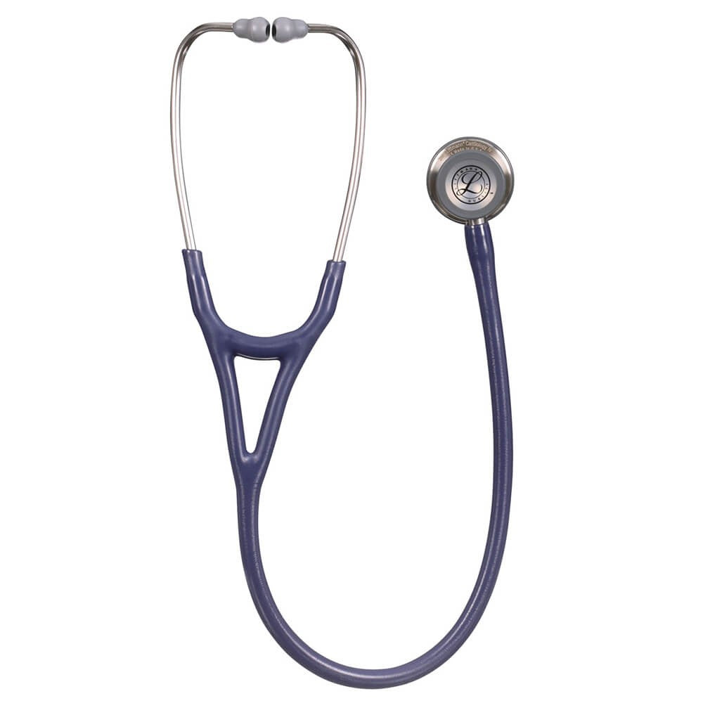 Stetoscop 3M™ Littmann® Cardiology IV Albastru Inchis Cu Tub Satinat Si Capsula Inox (Midnight Blue/Stainless/Satin Finish)