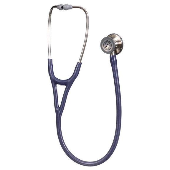 Stetoscop 3M™ Littmann® Cardiology IV Albastru Inchis Cu Tub Satinat Si Capsula Inox (Midnight Blue/Stainless/Satin Finish)