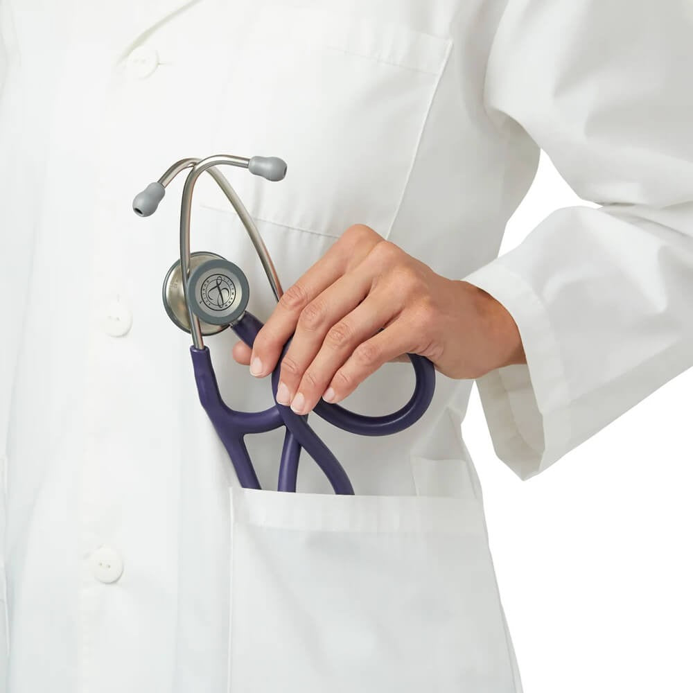 Stetoscop 3M™ Littmann® Cardiology IV Albastru Inchis Cu Tub Satinat Si Capsula Inox (Midnight Blue/Stainless/Satin Finish)